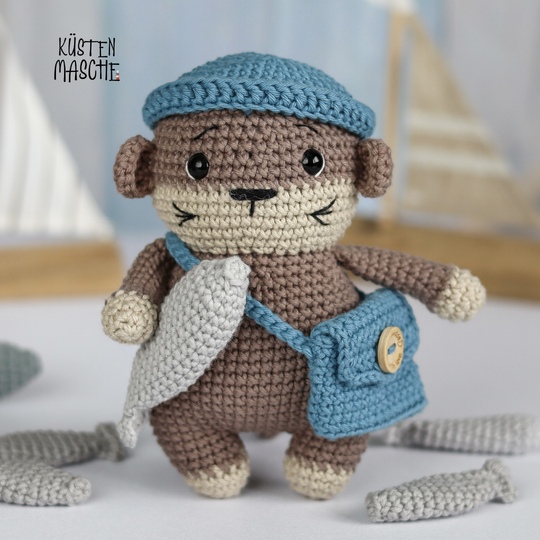 Crochet Pattern Otter "Ole"