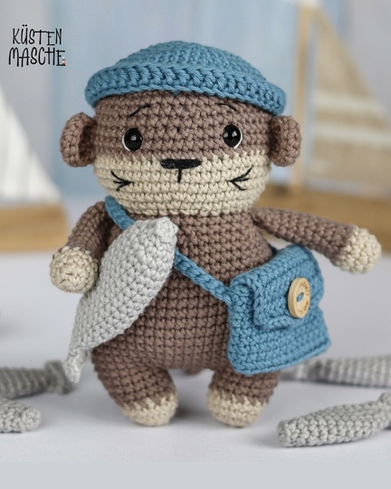 Crochet Pattern Otter "Ole"