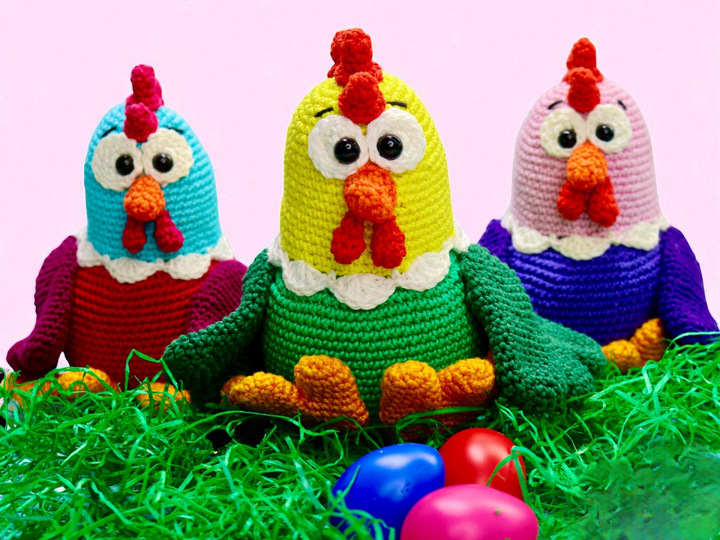 4 Osteranleitung im Spar Set - Häkelanleitung