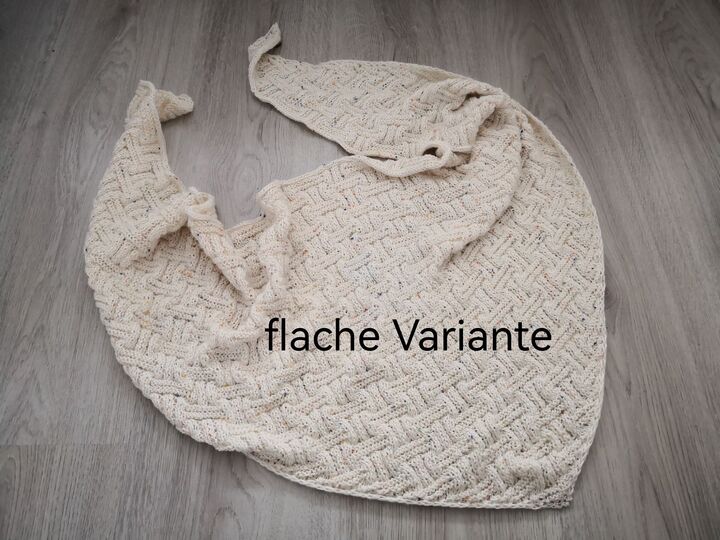 Cestino - gestricktes Tuch in 3 Formen + Babydecke / Plaid möglich