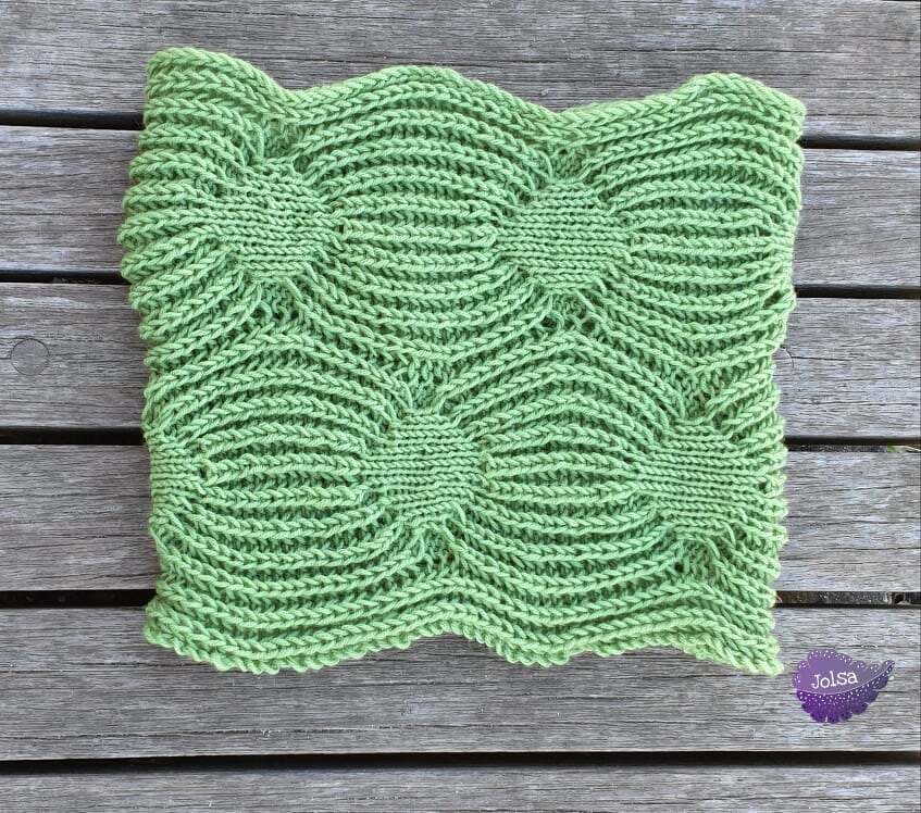 Nackenwärmer Schal JOLSAknit Loop PDF-Muster Strickanleitung