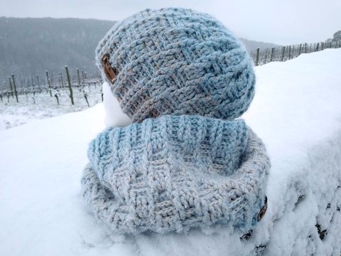 Häkelanleitung Winterset "Avalanche"