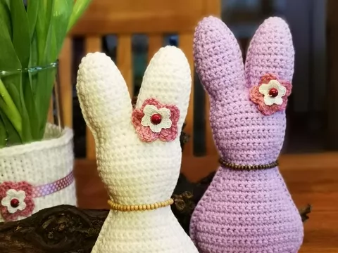 PDF Häkelanleitung für das Osterhäschen "Tilli"