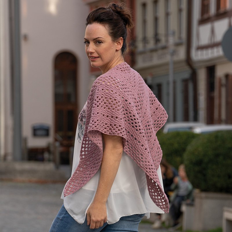 Häkelanleitung Dreiecktuch "Piano" 763153 - Bild 2