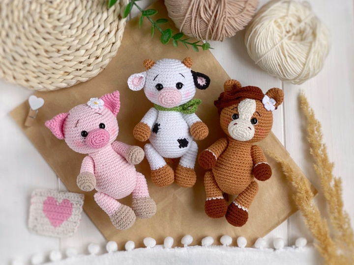 Kleines Pferd Häkelanleitung amigurumi