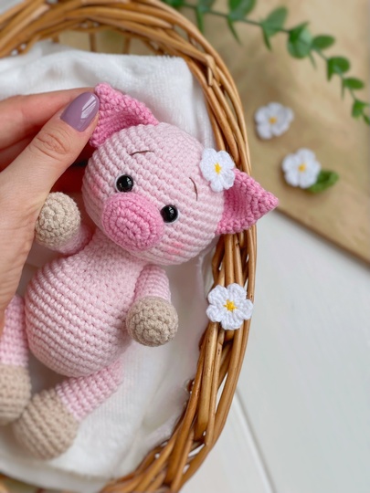 Kleines Schwein Häkelanleitung amigurumi