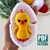 Crochet pattern Easter chicken in egg - Amigurumi chick pattern