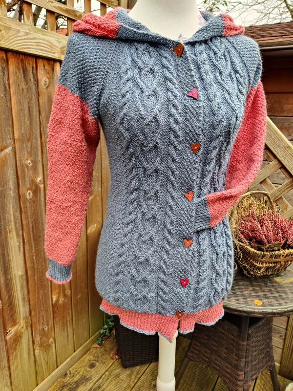 RVO-Kapuzenjacke "Valentine" Größe S-XXXXXL und größer - Bild 4