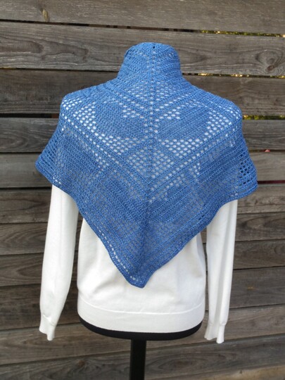 Häkelanleitung Tuch Heartbreaker