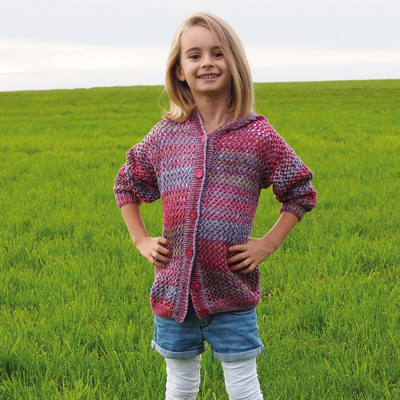 Strickanleitung Kinderjacke "Messina" 763164