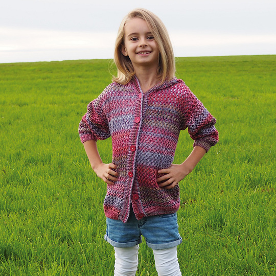 Strickanleitung Kinderjacke "Messina" 763164