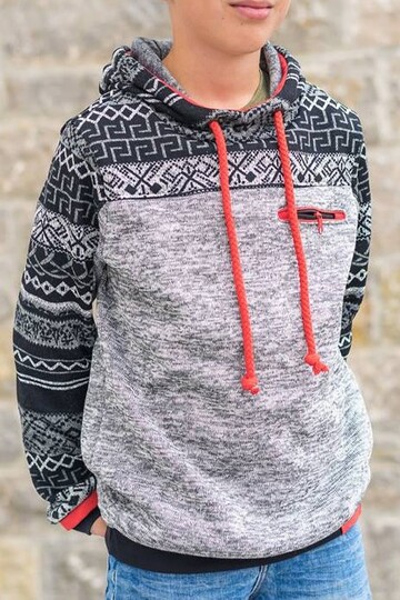 Hoodie Kinder – E-Book Schnittmuster Gr. 74-176 – dein Paco #124