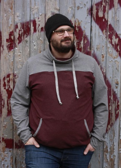 Hoodie Herren – E-Book Schnittmuster Gr. XS-4XL- sein Paco #128