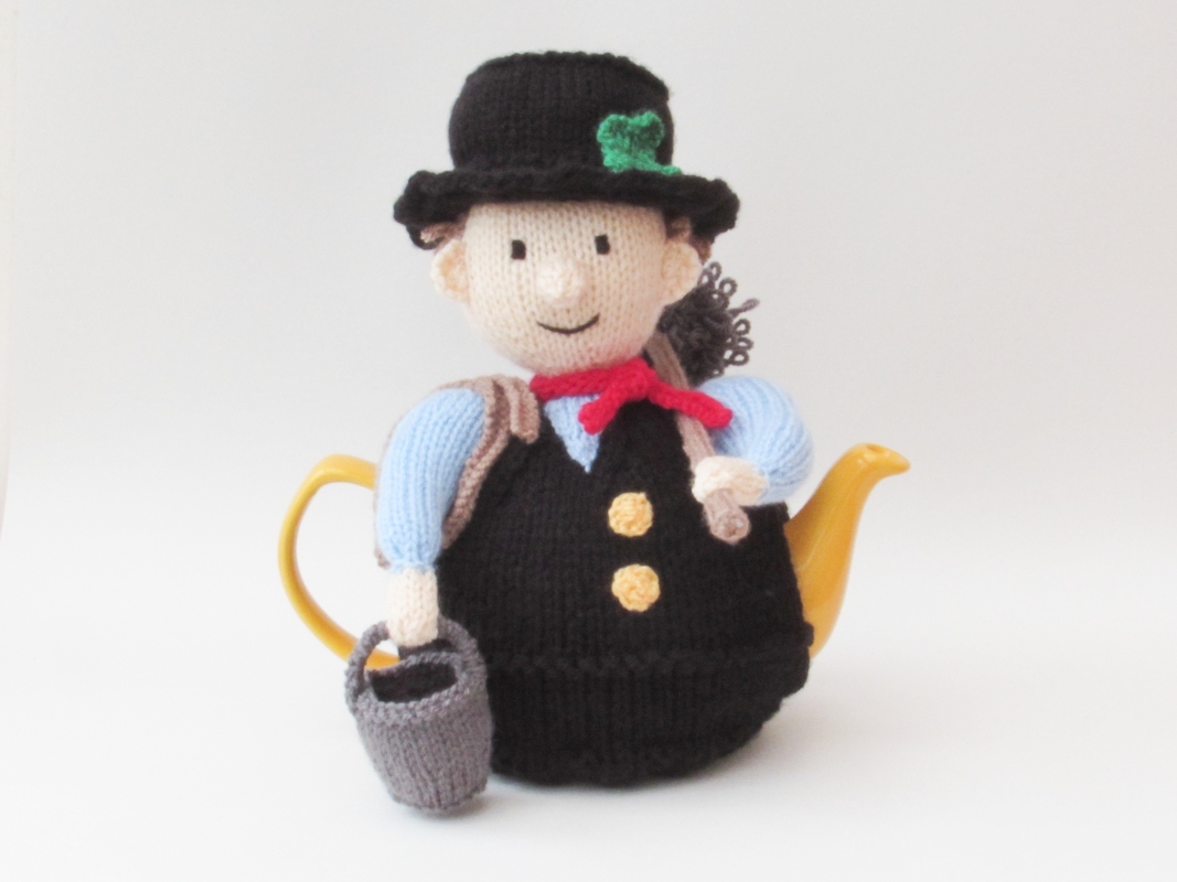 TeaCosyFolk's Lucky Chimney Sweep Tea Cosy Knitting Pattern