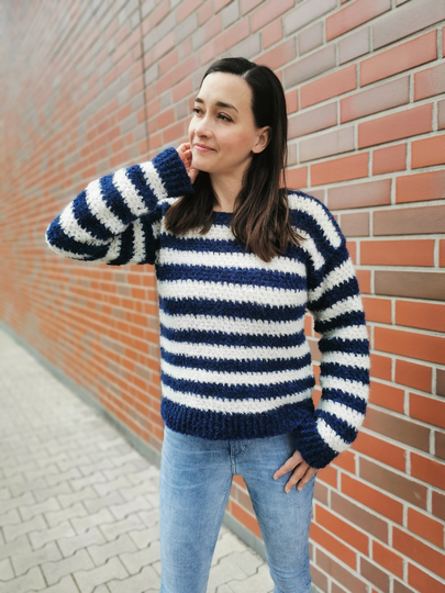 Häkelanleitung Pullover Anjuli