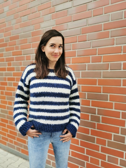 Häkelanleitung Pullover Anjuli