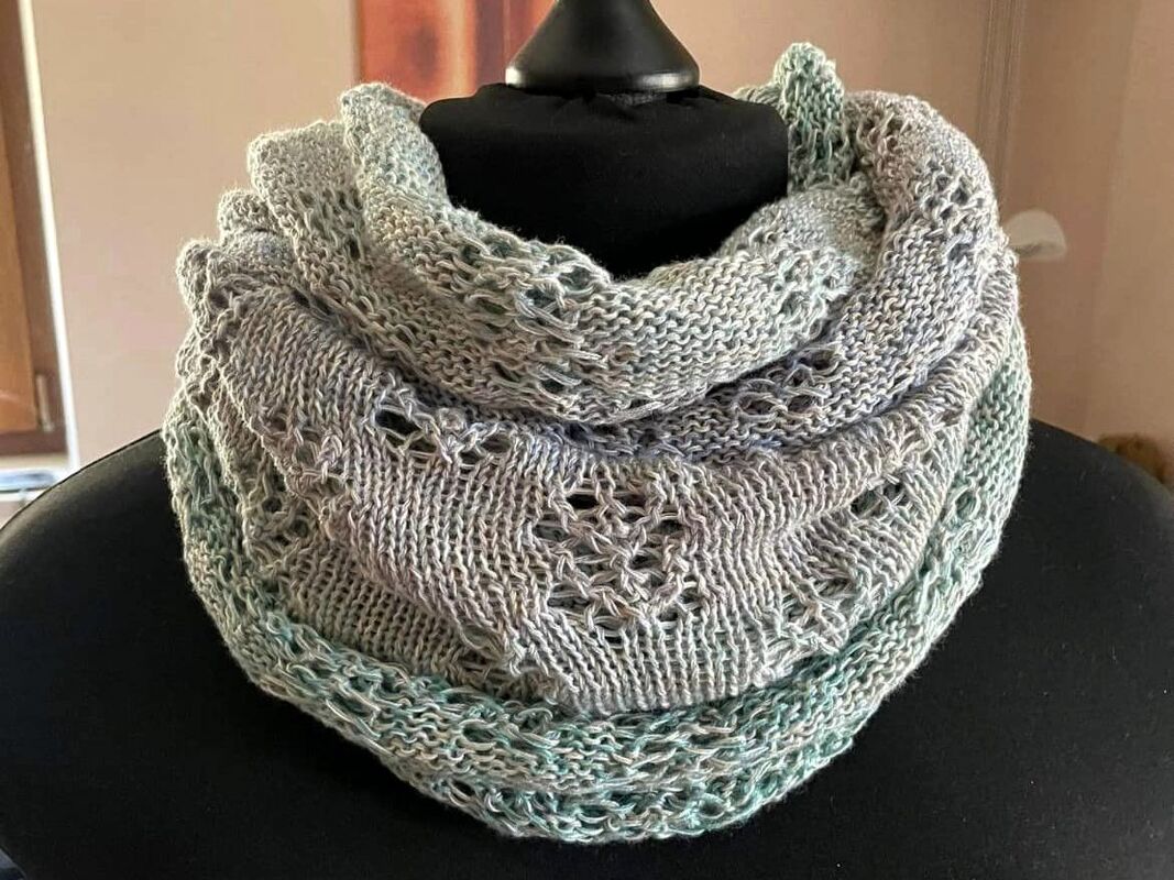 Möbius Loop od. Schal  "Petra", stricken - Bild 2