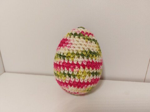 Häkelanleitung für ein 6 cm großes Osterei im PDF-Format