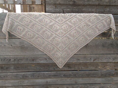 Häkelanleitung Tuch Rory