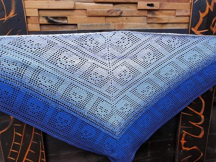 Häkelanleitung Tuch Rory