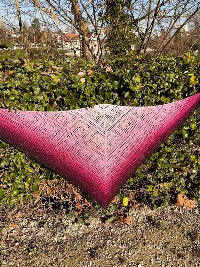 Häkelanleitung Tuch Rory