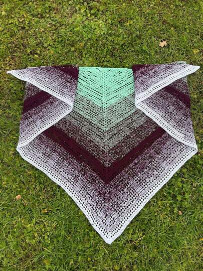 Häkelanleitung Tuch Rory