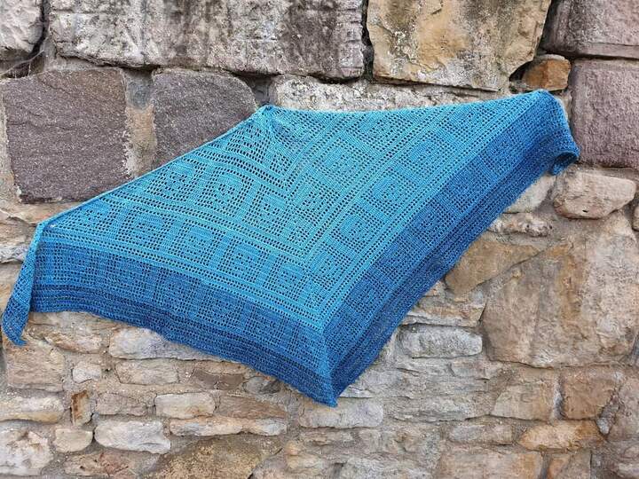 Häkelanleitung Tuch Rory