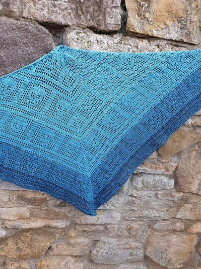 Häkelanleitung Tuch Rory