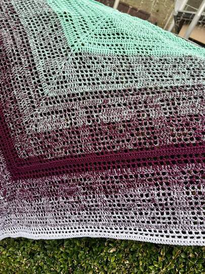 Häkelanleitung Tuch Rory