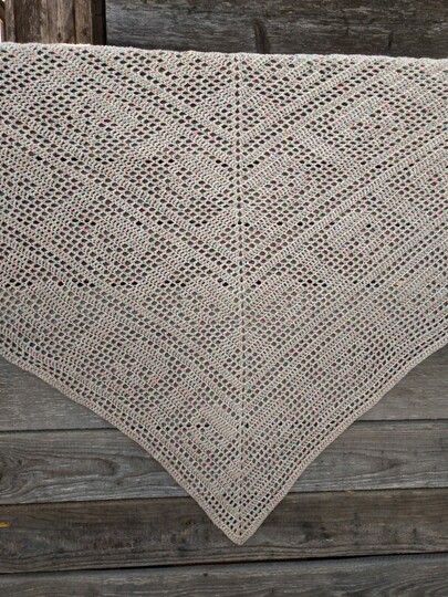 Häkelanleitung Tuch Rory