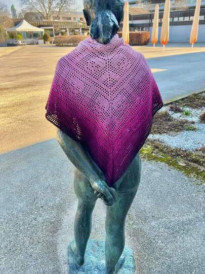 Häkelanleitung Tuch Rory