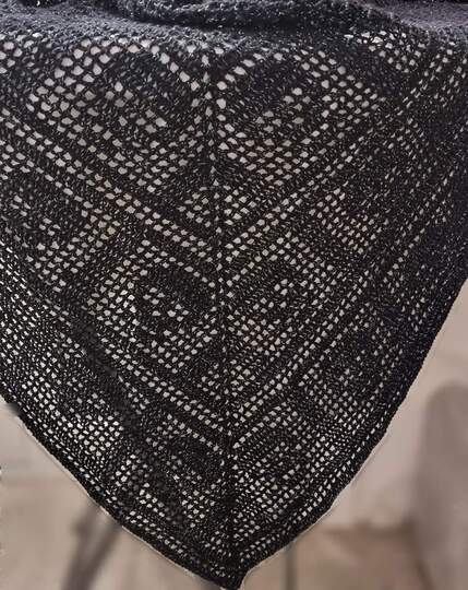 Häkelanleitung Tuch Rory