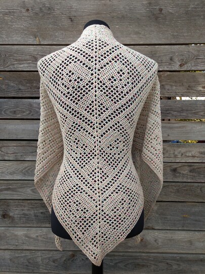 Häkelanleitung Tuch Rory