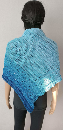 Celtic Corner - trendiges Häkeltuch mit traditionellem keltischem Flair