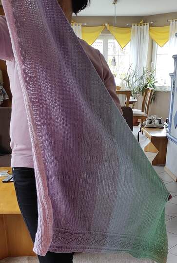 Celtic Corner - trendiges Häkeltuch mit traditionellem keltischem Flair