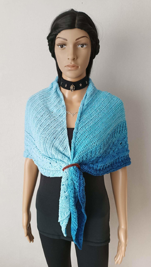 Celtic Corner - trendiges Häkeltuch mit traditionellem keltischem Flair