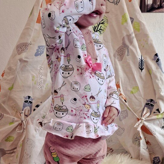 Shirt "LASSE" Mini (50-104 je 3 Weiten) - Schnittmuster und Anleitung