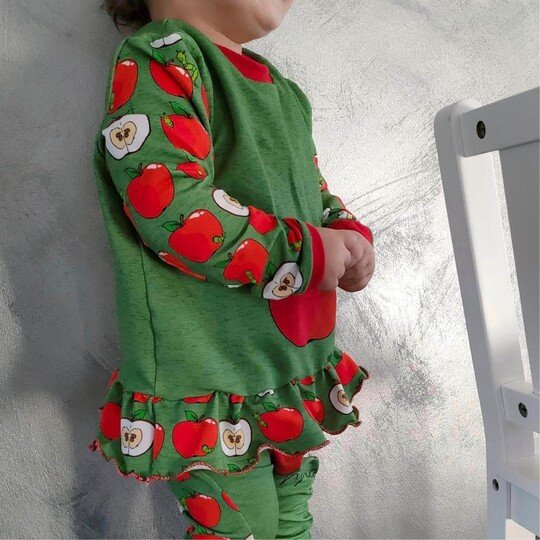 Shirt "LASSE" Mini (50-104 je 3 Weiten) - Schnittmuster und Anleitung