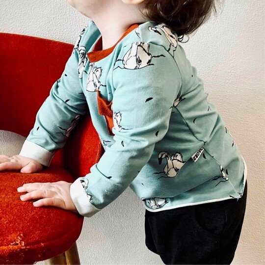 Shirt "LASSE" Mini (50-104 je 3 Weiten) - Schnittmuster und Anleitung