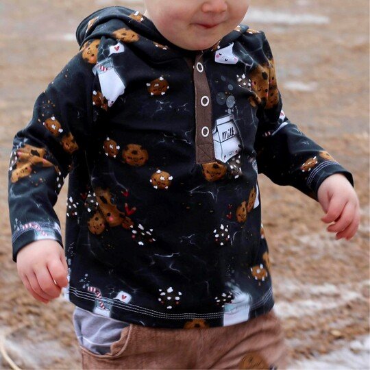 Shirt "LASSE" Mini (50-104 je 3 Weiten) - Schnittmuster und Anleitung