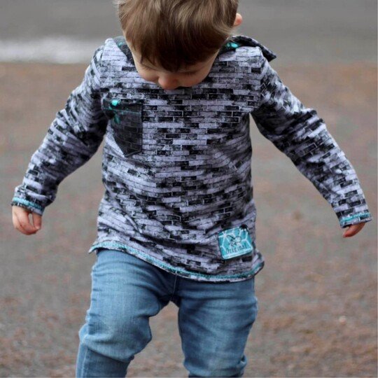Shirt "LASSE" Mini (50-104 je 3 Weiten) - Schnittmuster und Anleitung