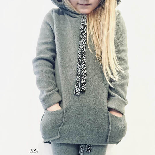 Shirt "LASSE" Kids (110-164 je 3 Weiten) - Schnittmuster und Anleitung