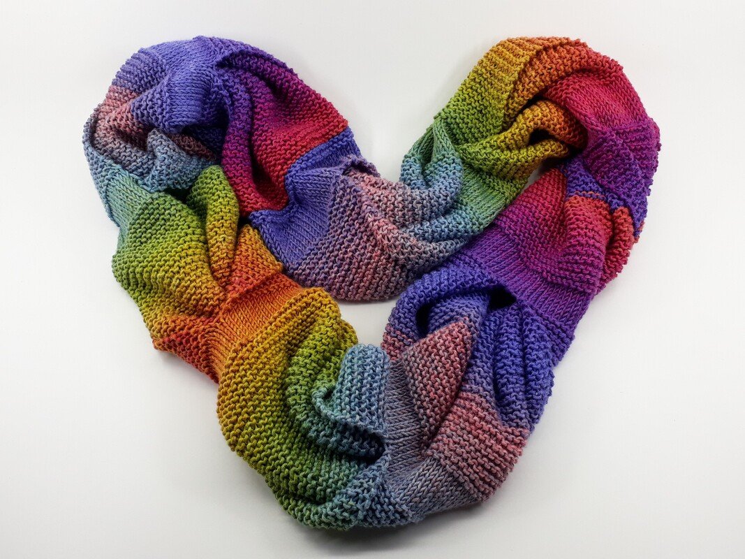 Knitting pattern loop "twister" - Image 4