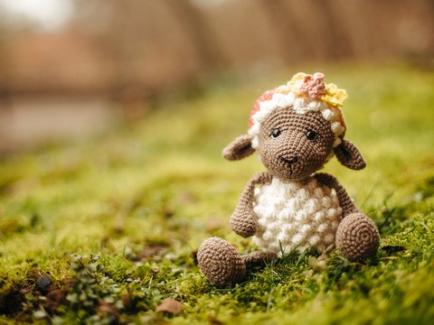 Schaf Sally Häkelanleitung