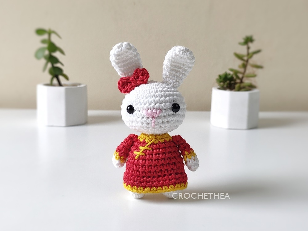 Chinese New Year Rabbit Crochet Pattern - Image 3