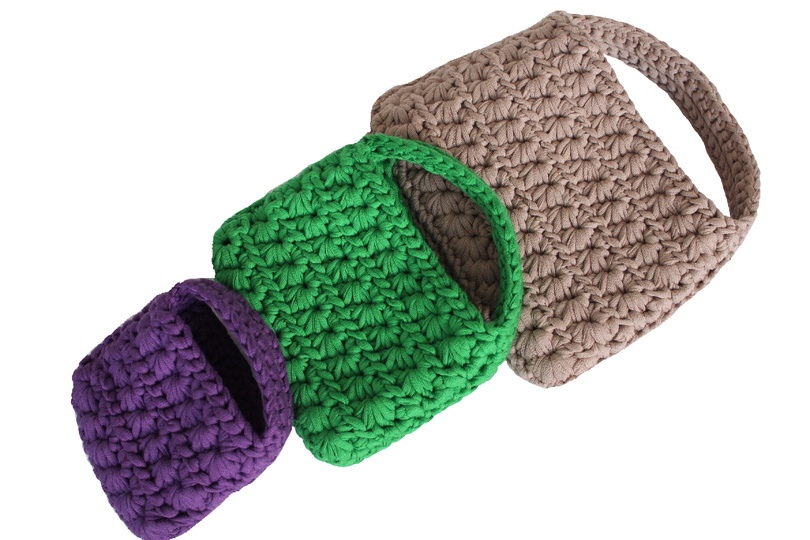 "Sterne" Tasche häkeln PDF-Anleitung