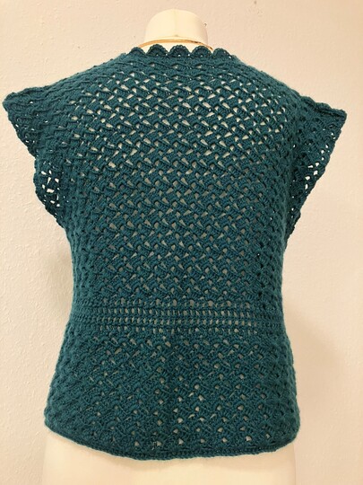 Weste für Sommer und Winter - Häkelanleitung