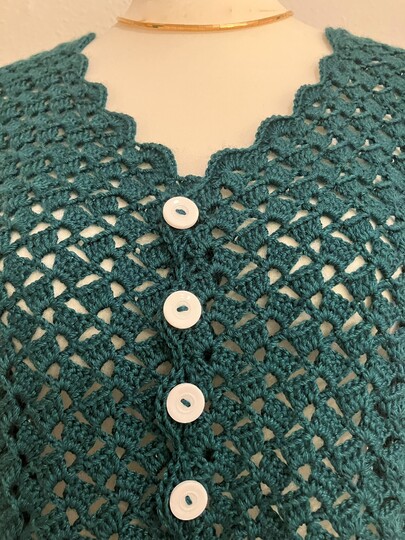 Weste für Sommer und Winter - Häkelanleitung