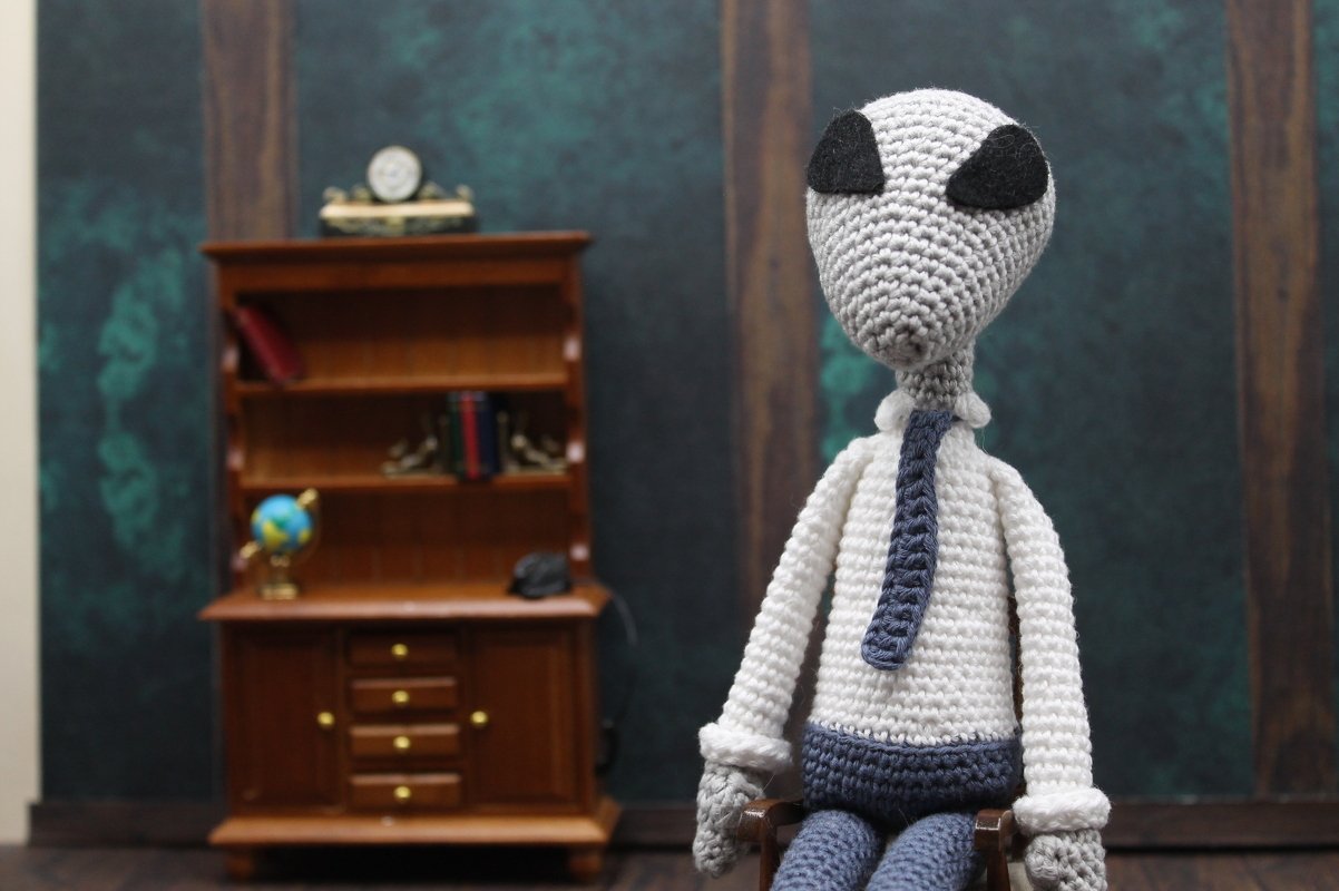 Alien Häkelanleitung - Bild 6