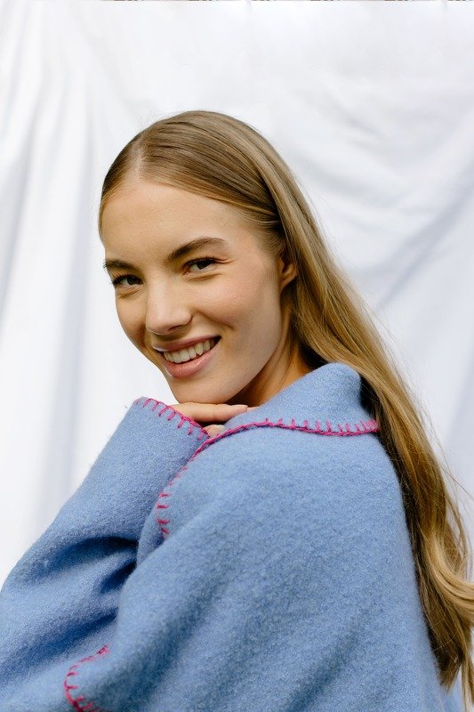 Schnittmuster Mantel OHNE Nähmaschine nähen, XS-XXXL, mit Video-Anleitung - Bild 6